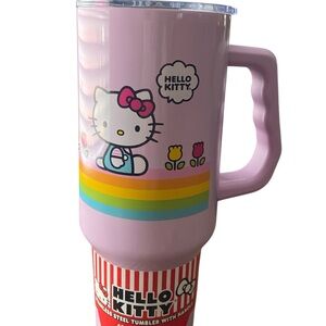 Hello Kitty Pink Stainless Steel Tumbler